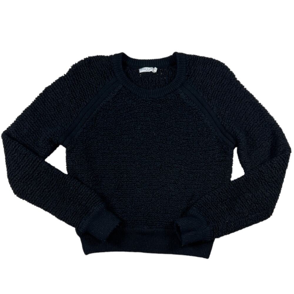 Rag & bone Black Sweater | Size S